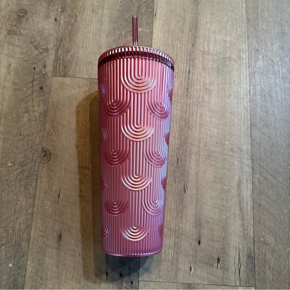 Starbucks Pink Pearl Shell Mermaid Tumbler Cold Cup - Picture 3 of 6